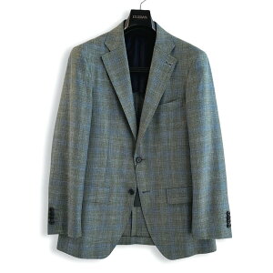 D'URBAN�y�_�[�o���z�艿126,500�~�i�ō��j���{���i�C�^���A�����n�g�p�jLoroPiana SUMMER TIME�V���N���l�����E�[���W���P�b�g�����Y �W���P�b�g ���� �u�����h�O���[��×�u���[�n �`�F�b�N �t��A5