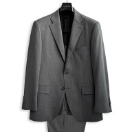 D'URBAN ダーバン定価132,000円（税込）日本製 シャドーストライプスーツZeal MONSOON 清涼仕様クールビ…