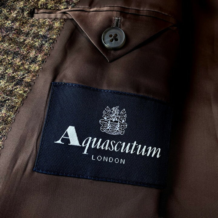 楽天市場】Aquascutum【アクアスキュータム】日本製ツイードジャケット胡桃釦 クルミ釦MIXカラー ブラウン系総裏仕立て : toto・noel 楽天市場】Aquascutum【アクアスキュータム】日本製ツイードジャケット胡桃釦 クルミ釦MIXカラー ブラウン系総裏仕立て : toto・noel