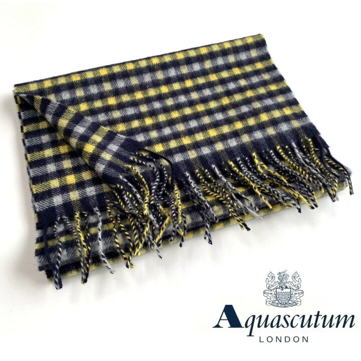 楽天市場】Aquascutum【アクアスキュータム】英国製カシミヤ100 