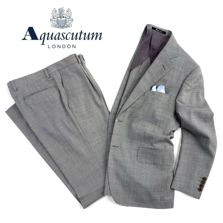 楽天市場】Aquascutum【アクアスキュータム】日本製シルク混ウール 