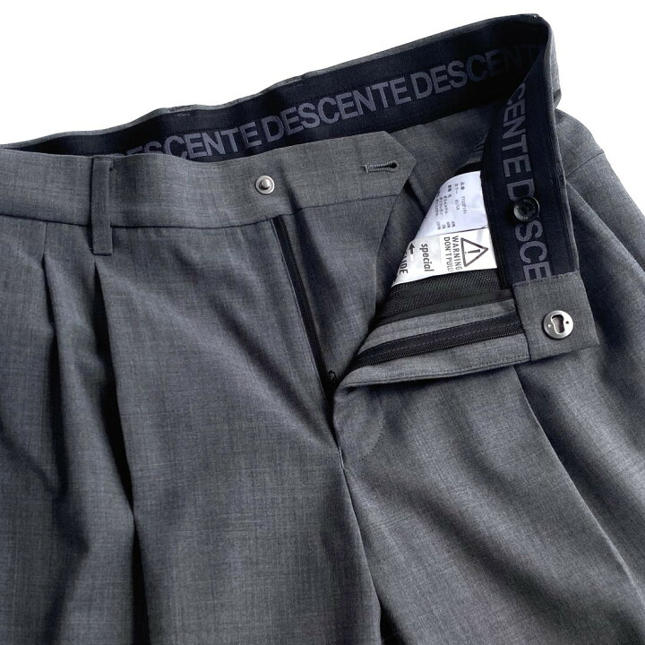 楽天市場】DESCENTE【デサント】セットアップスーツグレーメッシュ裏地 