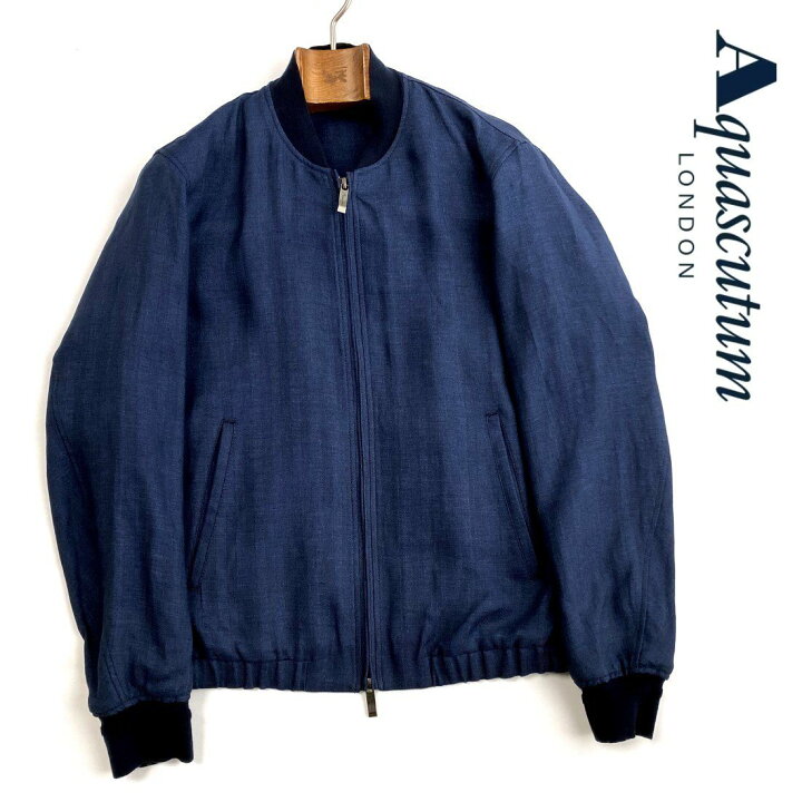 楽天市場】Aquascutum【アクアスキュータム】日本製リネンブルゾン 