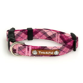 ベーシックチェック カラー 10mm幅　（首まわりサイズ 20～26cm）