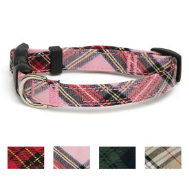 ロイヤルタータンチェックカラー 15mm幅　（首まわりサイズ 20〜32cm）
