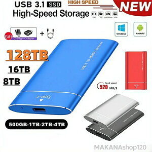 SALE�ISSD 1TB �O�t �|�[�^�u��SSD �O�t���n�[�h�f�B�X USB-A/USB-C���Ή� 500GB �����^�|�[�^�u�� �n�[�h�f�B�X�N 2TB USB3.1 Type-C �Ή� �X�}�z�݊��� �ϏՌ� �a���� �n���E�B�� �N���X�}�X �v���[���g