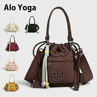 SALE【期間限定15%OFF】【★2026人気商品★】alo Yoga ショルダーバッグ レディース 巾着バッグ ショルダ…