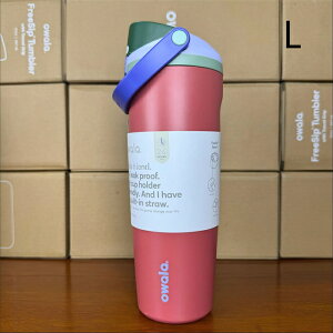 Owala FreeSip Sway 30oz �X�e�����X �ۉ��ۗ�{�g�� ���� �X�g���[�t�� �^��f�M �R��h�~ ���b�N�t�� �����v�b�V�� ��e�� �g�ѕ֗� �A�E�g�h�A �X�|�[�c �ԍ� �ʋ� �M�t�g�y���������z