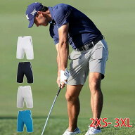 ゴルフパンツ メンズ 通気 吸汗速乾5分丈パンツ スポーツウエア 膝上 半パン 無地 ストレッチ ボトムス …