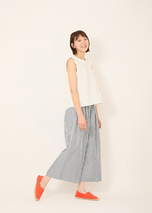 楽天市場】コットンリネンワッフルノースリーブシャツ : to touch 楽天 
