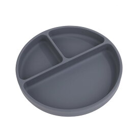 【半額coupon事前配布中】 シリコンプレート 吸盤付き お皿 仕切り ベビー食器 食洗機 電子レンジ 冷蔵庫 子供 赤ちゃん 離乳食 食事 ひっくり返らない 吸盤 tots & togs tots and togs トッツアンドトグス 出産祝い ギフト 送料無料