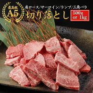 和牛 焼肉【A5 鳥取和牛 焼肉用 ふぞろい カット 500g or 500g×2】 和牛 焼肉 和牛 お祝い お肉 ランプ …