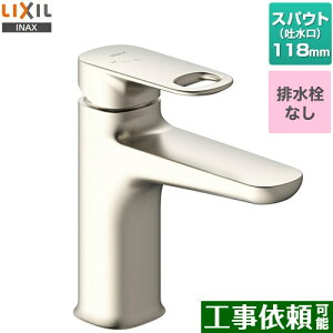 [LF-YD340SYC--SNI] �f���A���@�V���O�����o�[�������� LIXIL ���ʐ��� �����z�[���^�C�v �r�����Ȃ� ��ʒn�p �V���C���j�b�P�� �y���������z