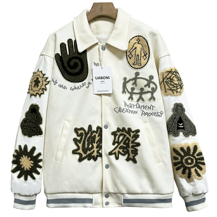 楽天市場】スタジャン EU製 UABONI Paris ユアボニ*パリ発 高級 