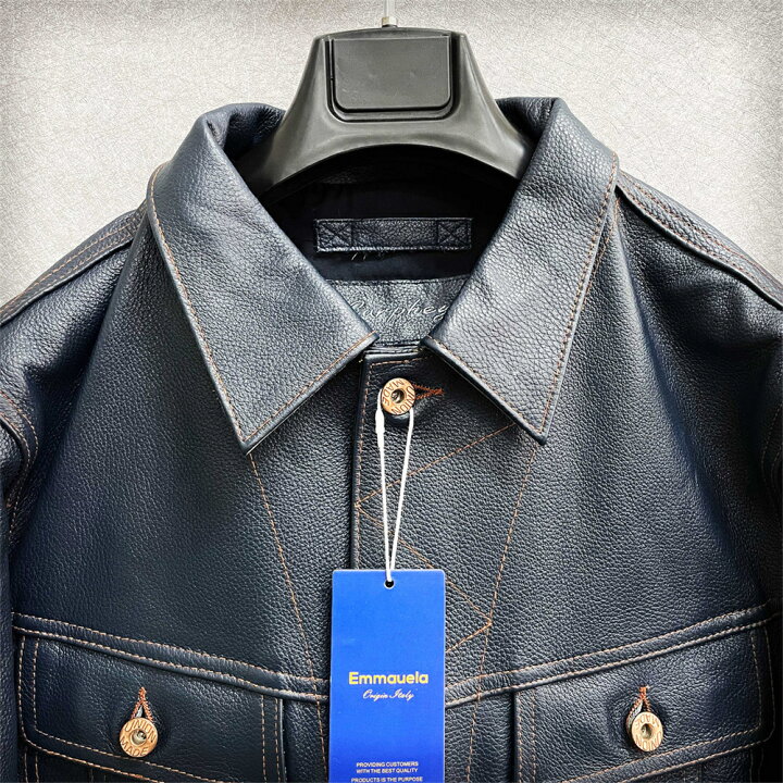 楽天市場】レザージャケット EU製 Emmauela イタリア ミラノ発 高品質 