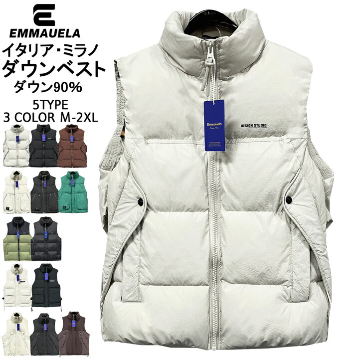 楽天市場】【1/15-1/21限定！50％OFFクーポン配布中】ダウンベスト EU 