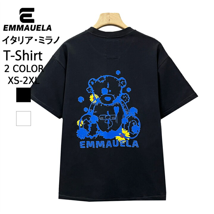 楽天市場】Tシャツ 半袖 EU製 Emmauela イタリア ミラノ発 上級 快適 