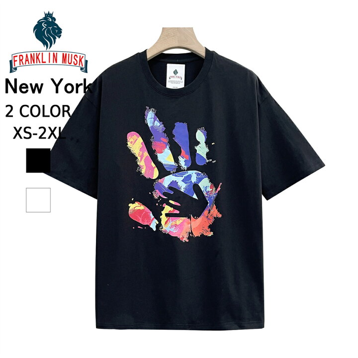 楽天市場】Tシャツ 半袖 EU製 FRANKLIN MUSK・アメリカ・ニューヨーク  