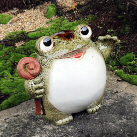 【6月4日20時開始20%OFFクーポン配布中】信楽焼 蛙 縁起物カエル 陶器蛙 やきもの 陶器 しがらきやき 蛙 陶器かえる 信楽焼カエル かえる 庭 カエル ka-0057