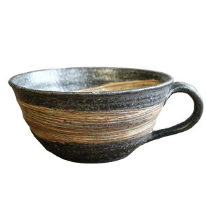 【12月1日限定11%OFFクーポン】信楽焼 スープカップ マグカップ おしゃれ 陶器 380cc(満水時) スープマグ 和食器 カフェマグ カフェオレボウル 保温 かわいい コップ 電子レンジ対応 食洗機対