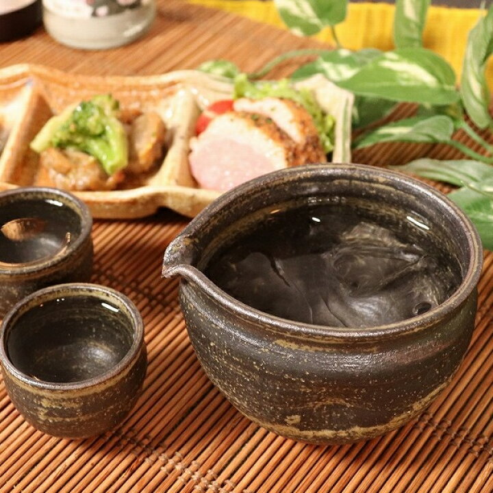 楽天市場】信楽焼 酒器セット 片口 冷酒器 陶器 酒器揃え 還暦祝い 父 おしゃれ ぐい呑みセット 和食器 日本製 徳利 おちょこ カップ 食器 お酒 焼酎 焼き物 注器 紫黒酒器セット w318-06 : しがらき陶庵 楽天市場】信楽焼 酒器セット 片口 冷酒器 陶器 酒器揃え 還暦祝い 父 おしゃれ ぐい呑みセット 和食器 日本製 徳利 おちょこ カップ 食器 お酒 焼酎 焼き物 注器 紫黒酒器セット w318-06 : しがらき陶庵