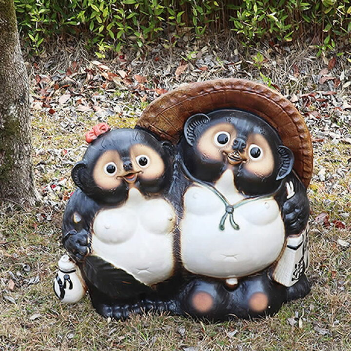 楽天市場】信楽焼 たぬき 信楽焼たぬき 送料無料 しがらき狸 陶器 