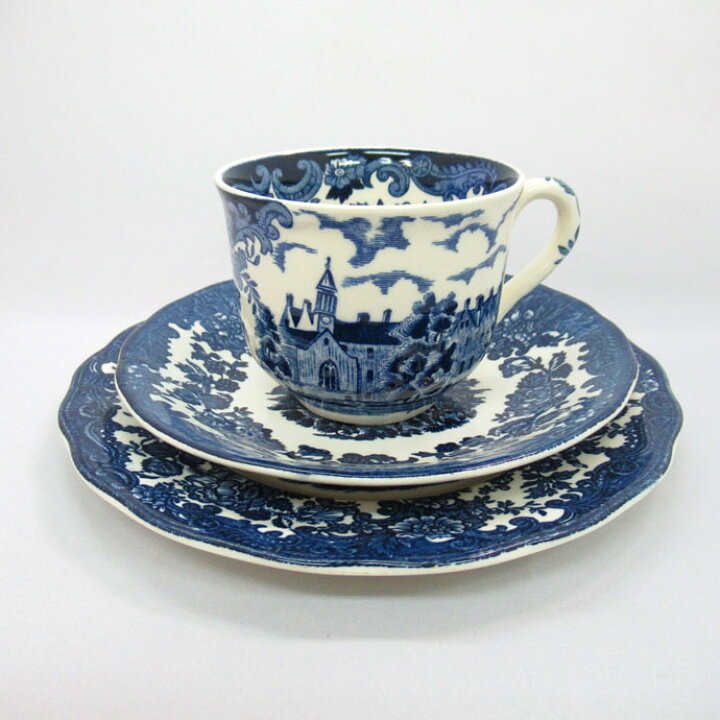 楽天市場】アンティーク トリオ カップ&ソーサー Royal Worcester 