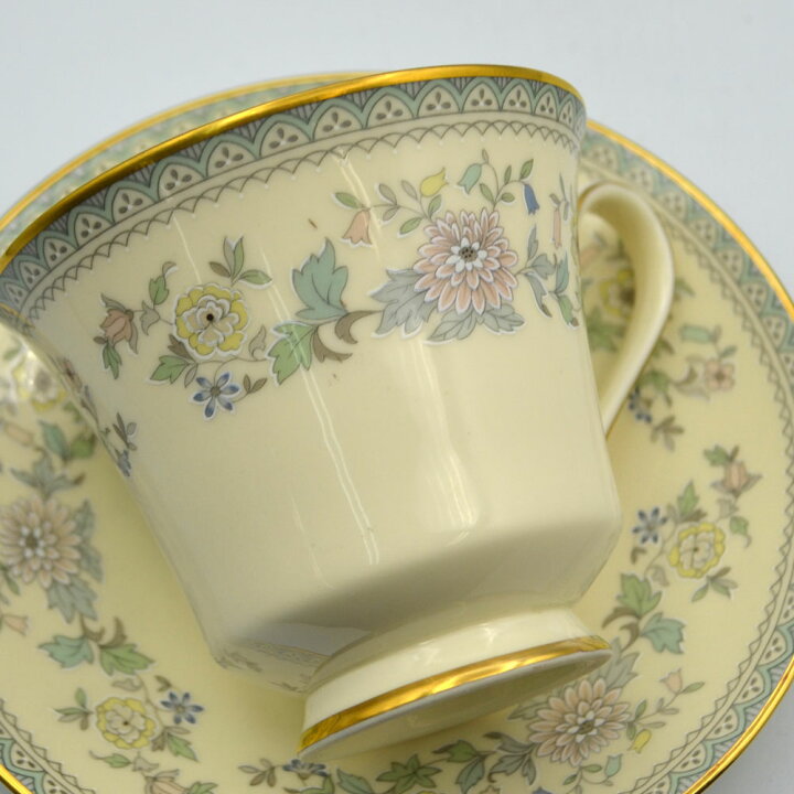 楽天市場】ヴィンテージ トリオ ティーカップ＆ソーサー Minton 