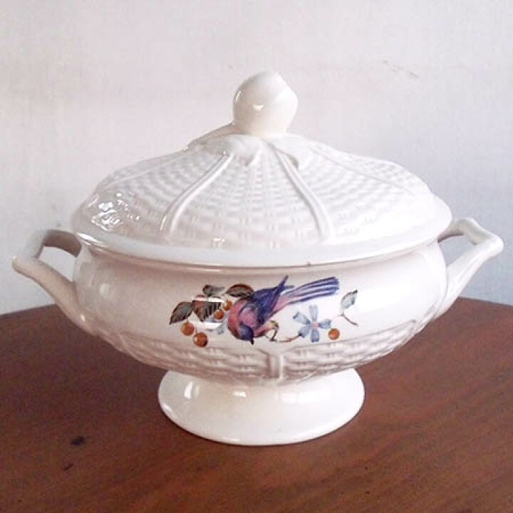楽天市場】ヴィンテージ チュリーン 蓋つきボウル Wedgwood ウェッジ 