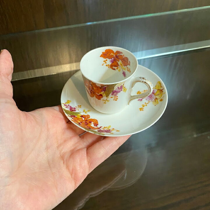 楽天市場】アンティーク デミタス カップ＆ソーサー Haviland 