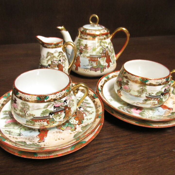 楽天市場】アンティーク ティーセット 一部 Noritake オールドノリタケ 