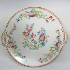 ヴィンテージ B&Bプレート Royal Doulton ロイヤルドルトン シノワズリ 一部ハンドペイント 1902-1922年頃 イギリス アンティーク 食器 陶磁器 キッチン雑貨 テーブルウェア 大皿