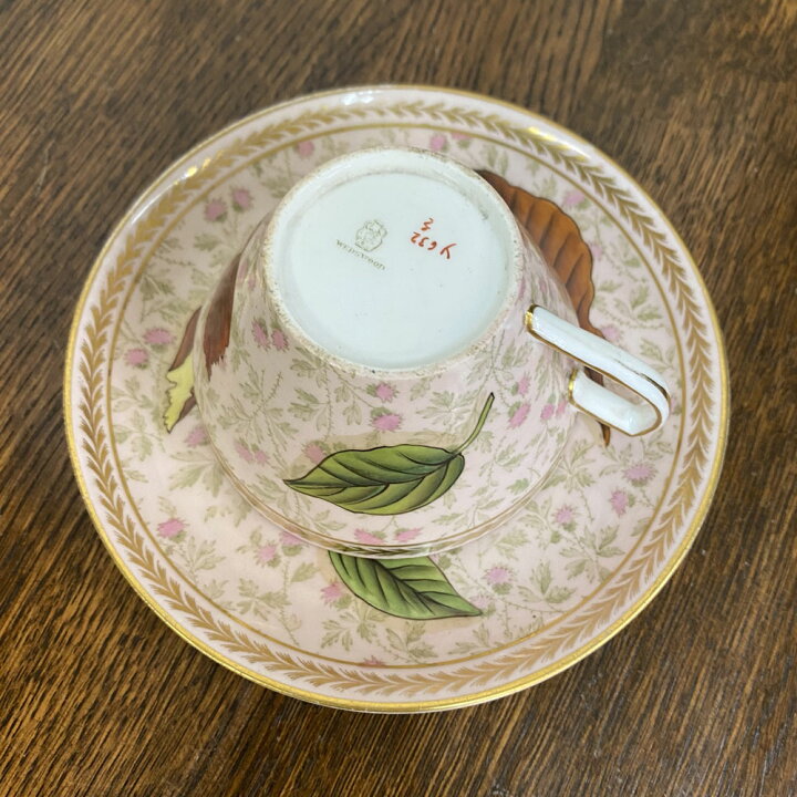 楽天市場】アンティーク トリオ ティーカップ＆ソーサー Wedgwood 