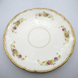 アンティーク プレート 大皿 Redfern & Drakeford レッドファーン&ドレイクフォード 一部ハンドペイント 1892-1933年 イギリス ヴィンテージ 食器 陶磁器 キッチン雑貨 テーブルウェア 丸皿