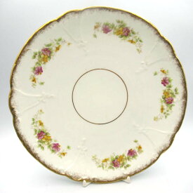 アンティーク プレート 大皿 Redfern & Drakeford レッドファーン&ドレイクフォード 一部ハンドペイント 1892-1933年 イギリス ヴィンテージ 食器 陶磁器 キッチン雑貨 テーブルウェア 丸皿