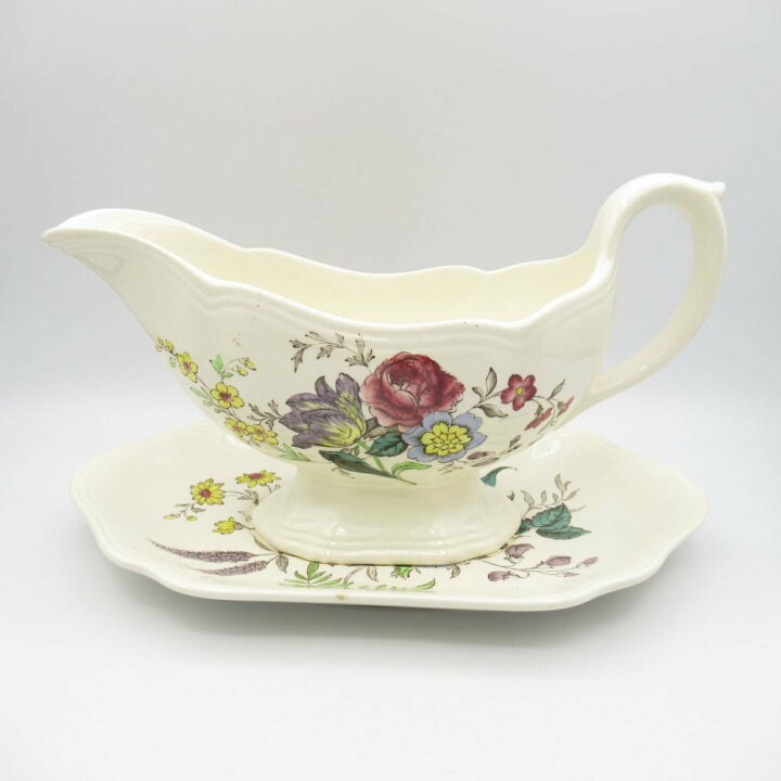 楽天市場】【訳あり】 アンティーク グレービーボート Copeland Spode 
