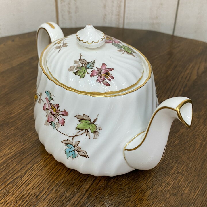 ミントン 花柄シュガーポットとクリーマーセット（ミントン カップ 