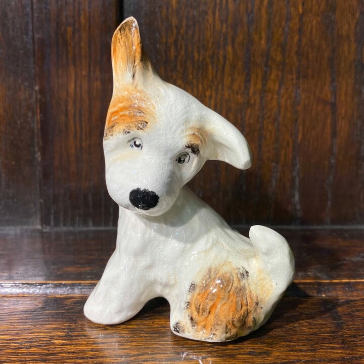 楽天市場】ヴィンテージ フィギュア スコティッシュテリア 犬 SylvaC 