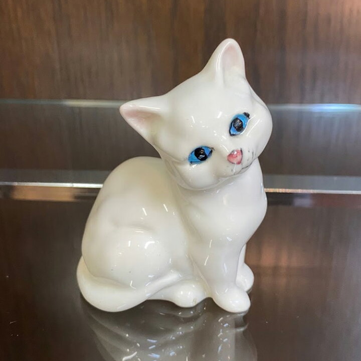 楽天市場】ヴィンテージ フィギュア 白猫 Royal Doulton ロイヤル 