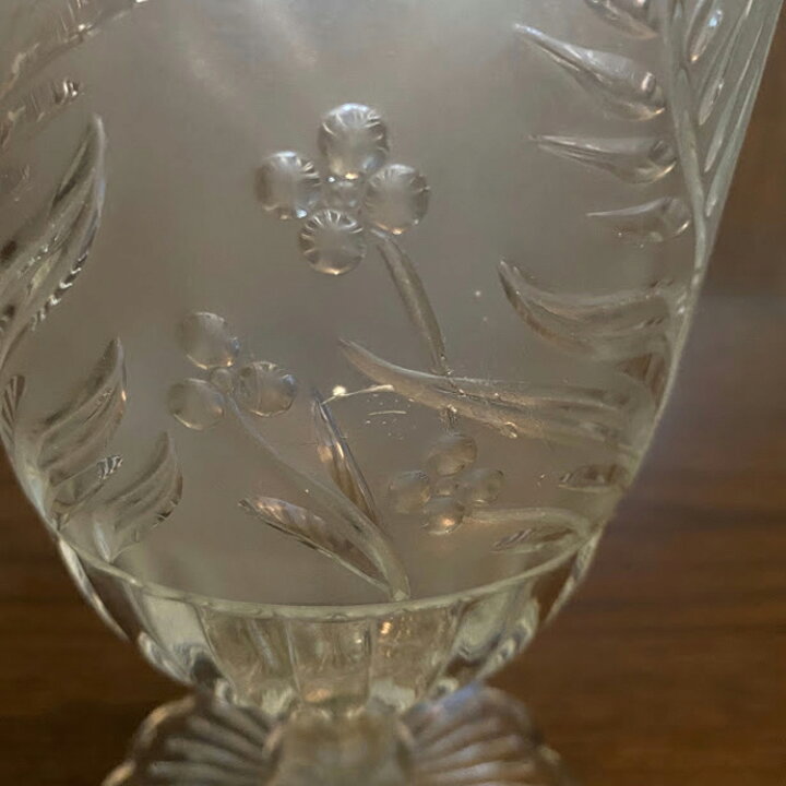 楽天市場 アンティーク ガラス セロリバース Sowerby Glass イギリス 18年頃 アンティーク キッチン インテリア 雑貨 花器 花瓶 フラワーバース 英国雑貨 トゥーシェ