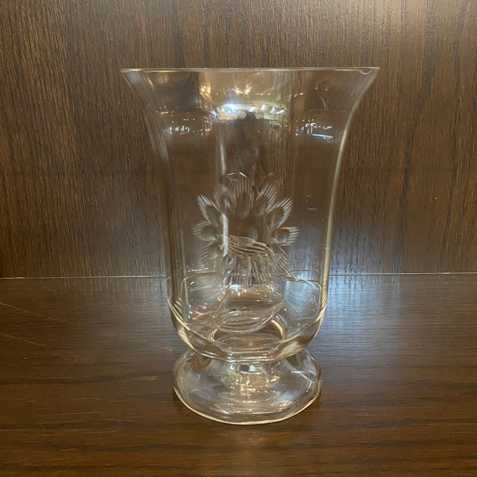 新版 アンティーク ガラス 花瓶 花柄 イギリス アンティーク インテリア雑貨 フラワーバース 偉大な Periodicos Unifacef Com Br