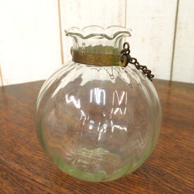 アンティーク 花瓶 ガラス製 フラワーバース 年代不明 インテリア雑貨 陶磁器 フラワーベース おしゃれ 小型