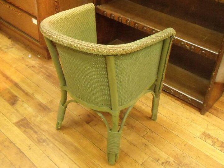 楽天市場】アンティーク 家具 アームチェア No.64 グリーン LLOYD LOOM 