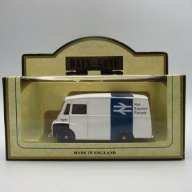 ヴィンテージ ミニカー LLEDO レド Morris LD150 Van Rail Express Parcels 鉄道運送 1970-1980年頃 英国製 アンティーク トイ 車 おもちゃ 模型 企業広告 レトロ