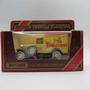 Be[W ~jJ[ 1930 Model A Ford Van tH[h fA TOBLERONE `R[g MATCHBOX p 1984N AeB[N gC  ͌^ IuWF O NVbNJ[ g ƍL XCX