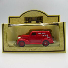 ヴィンテージ ミニカー LLEDO レド 1939 Chevrolet Panel Van Brooke Bond Tea 紅茶 1970-1980年頃 英国製 アンティーク トイ 車 おもちゃ 模型 企業広告 レトロ