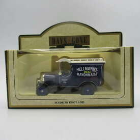 ヴィンテージ ミニカー LLEDO レド Morris 1926 Bull Nose Van HELLMANN'S マヨネーズ 1970-1984年頃 英国製 アンティーク トイ 車 おもちゃ 模型 企業広告 レトロ