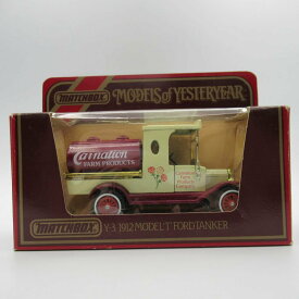 ヴィンテージ ミニカー MATCHBOX マッチボックス Carnation Farm カーネーション農園 1912 Model T Ford Tanker フォードタンカー モデルT 1970-1984年頃 英国製 アンティーク トイ おもちゃ 車 模型 レトロ