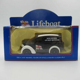 ヴィンテージ ミニカー 1950 Morris Z Van モーリス Zバン RNLI Lifeboats 王立救命ボート協会 LLEDO 英国製 1980年代 アンティーク トイ おもちゃ 模型 オブジェ 外車 クラシックカー レトロ イギリス