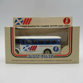 アンティーク雑貨・インテリア ミニカー LLEDO COMMONWEALHE GAME SCOTLAND 1986年頃 英国製 第13回総合競技大会記念